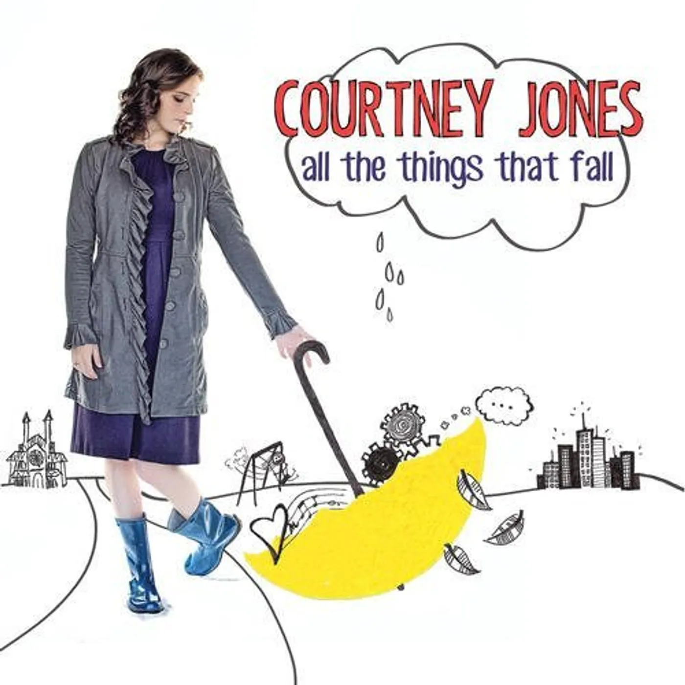 Courtney Jones ALL THE THINGS THAT FALL CD