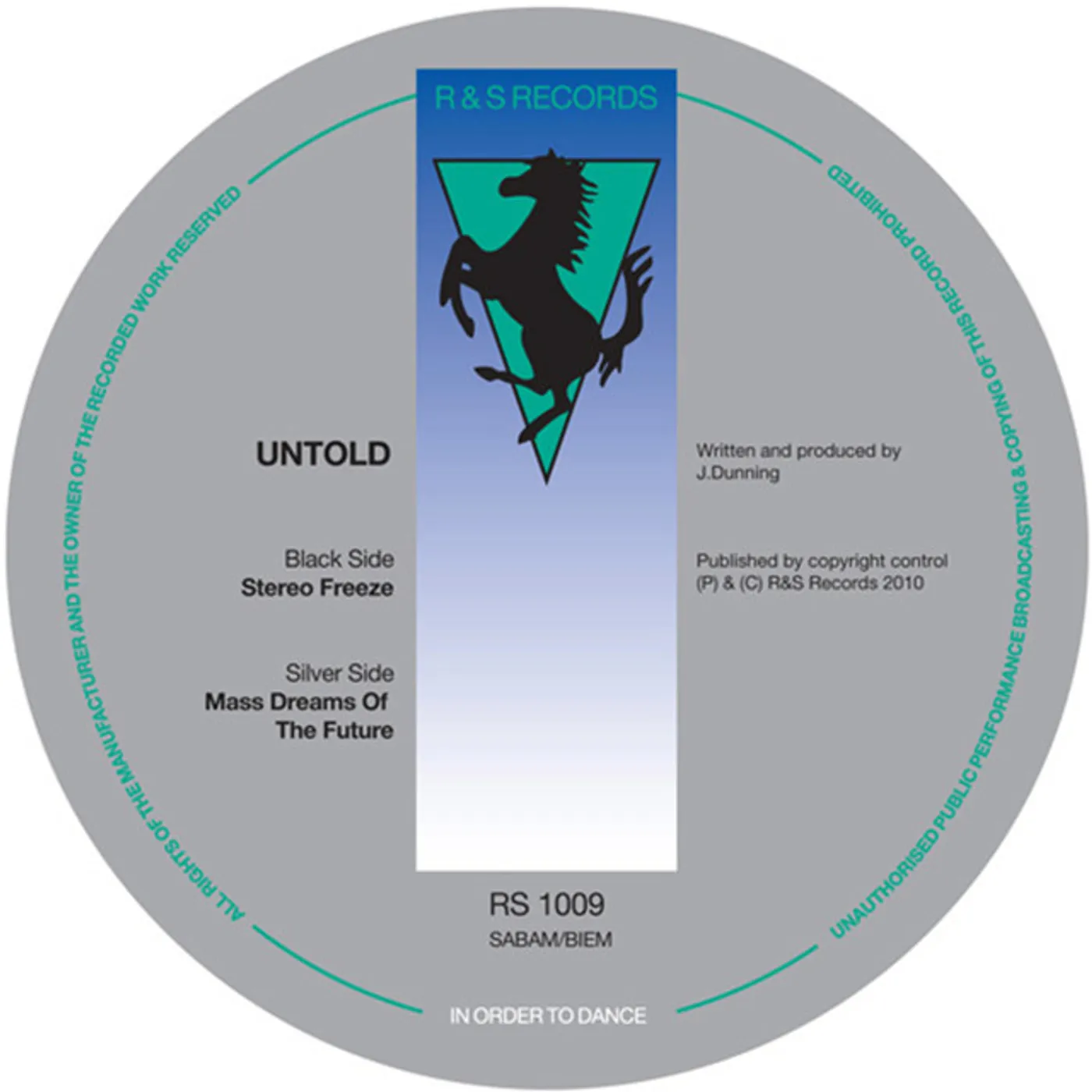 Untold Stereo Freeze Vinyl Record