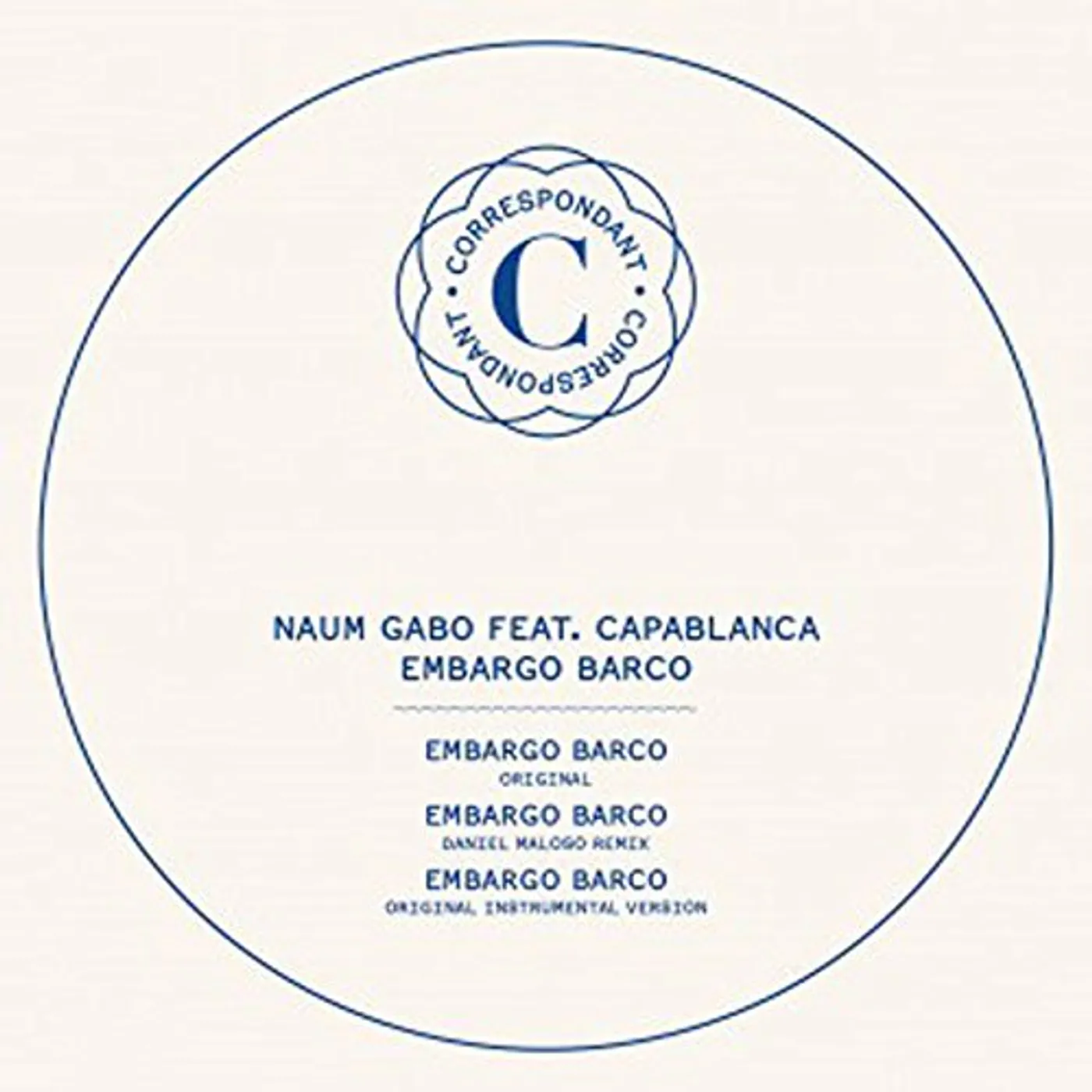Naum Gabo Embargo Barco Vinyl Record