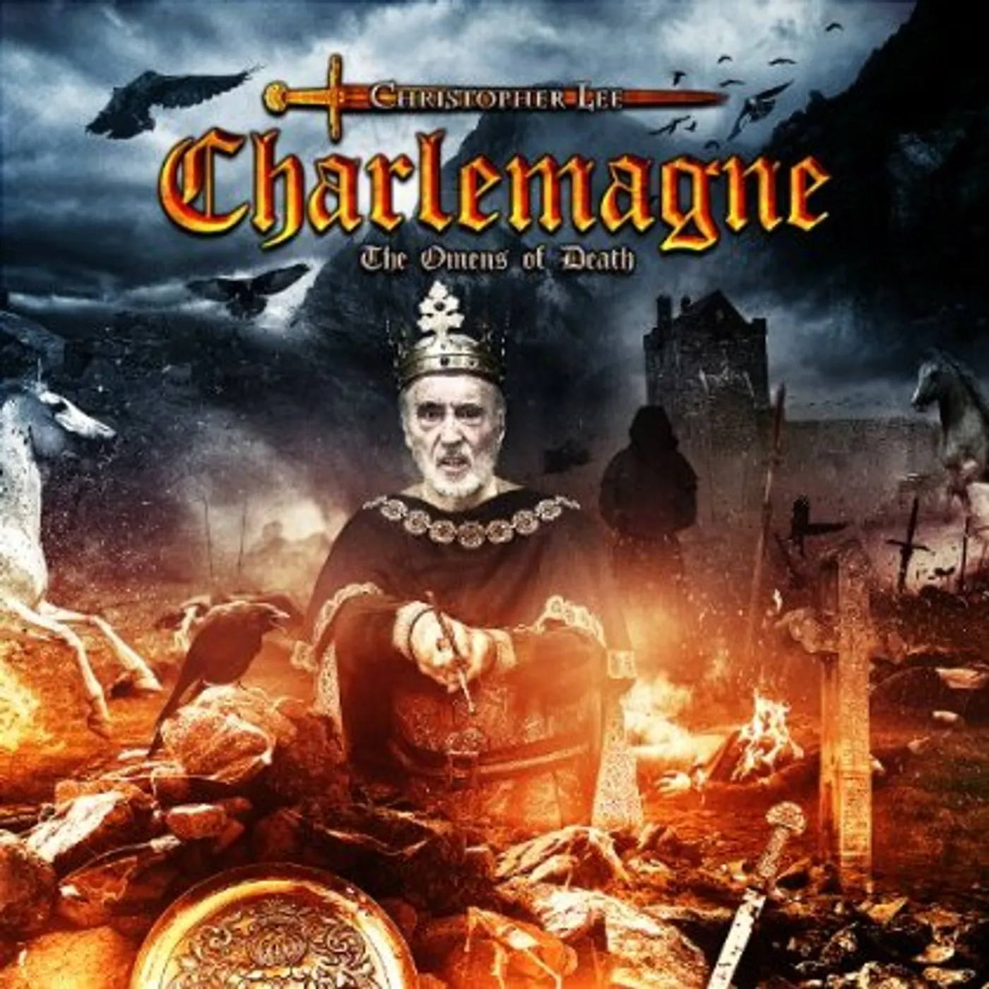 Christopher Lee CHARLEMAGNE: OMENS OF DEATH CD