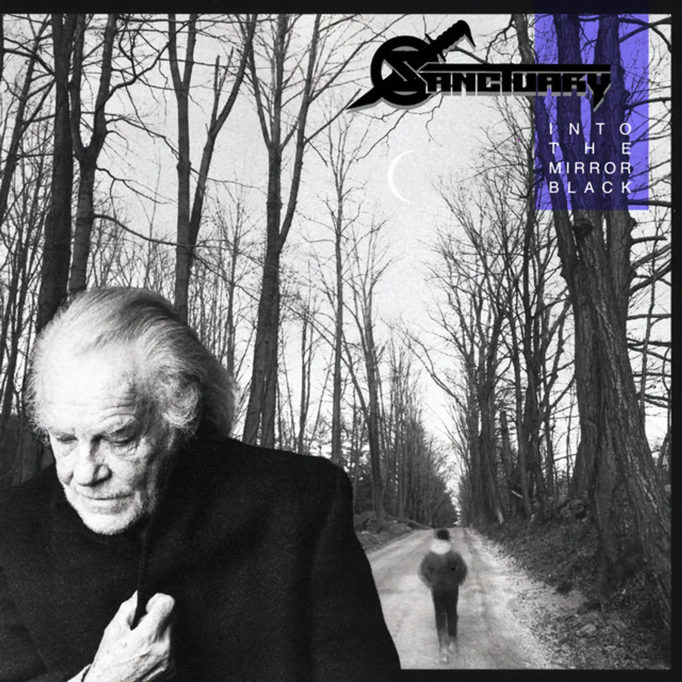 Sanctuary Into The Mirror Black Vinyl Record