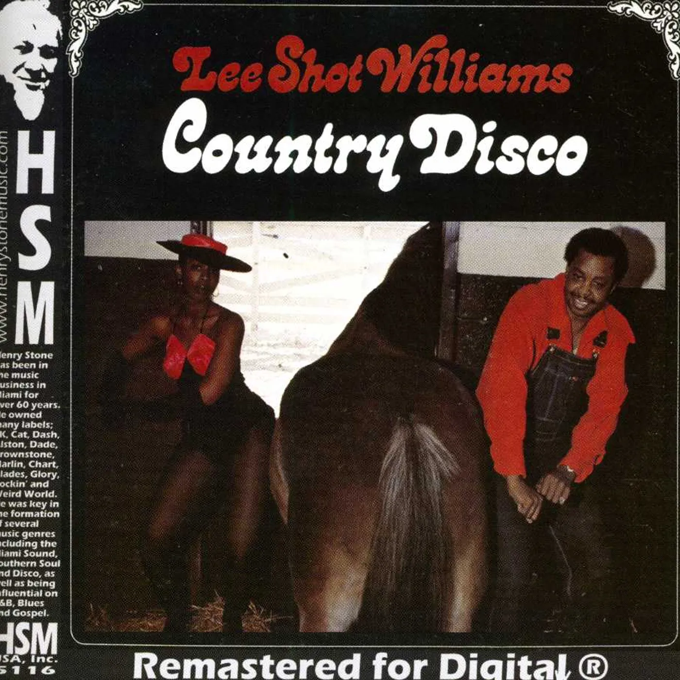 Lee "Shot" Williams COUNTRY DISCO CD