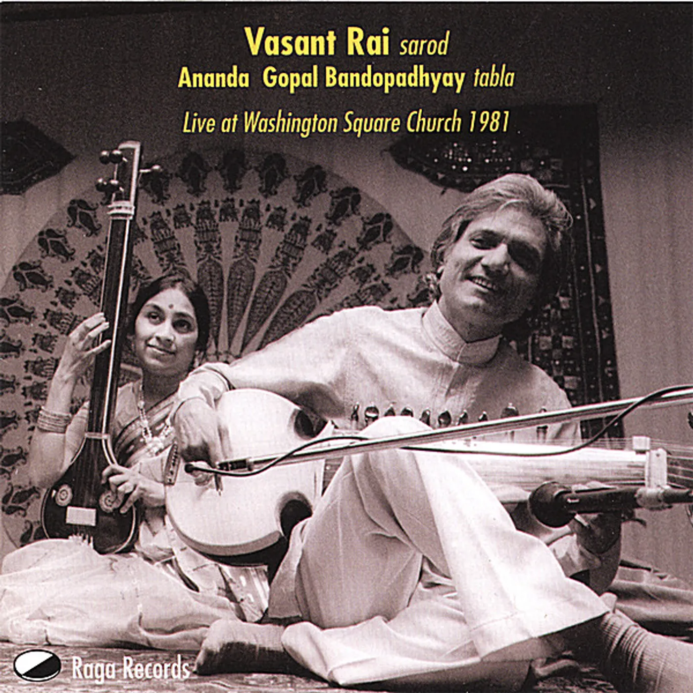 Vasant Rai LIVE AT WASHINGTON SQUARE CHURCH 1981 CD