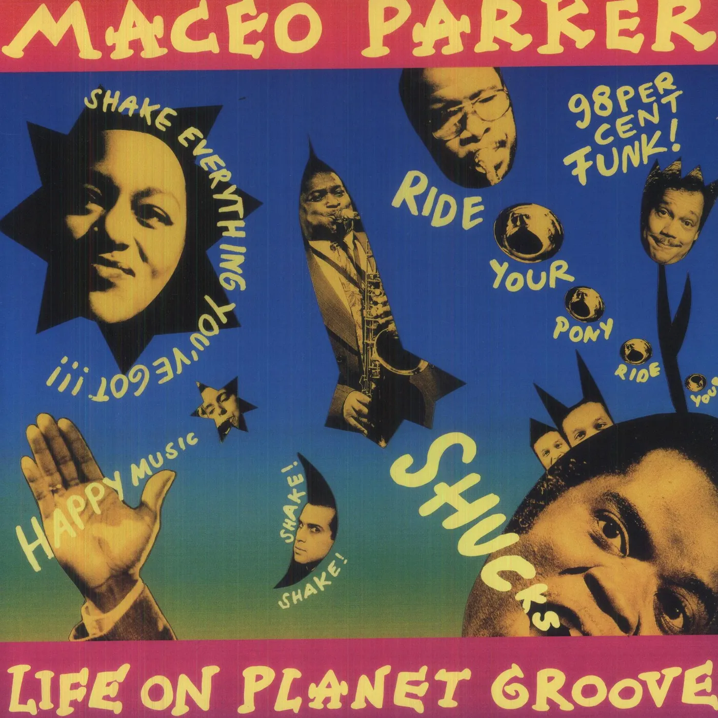 Maceo Parker Life on Planet Groove Vinyl Record