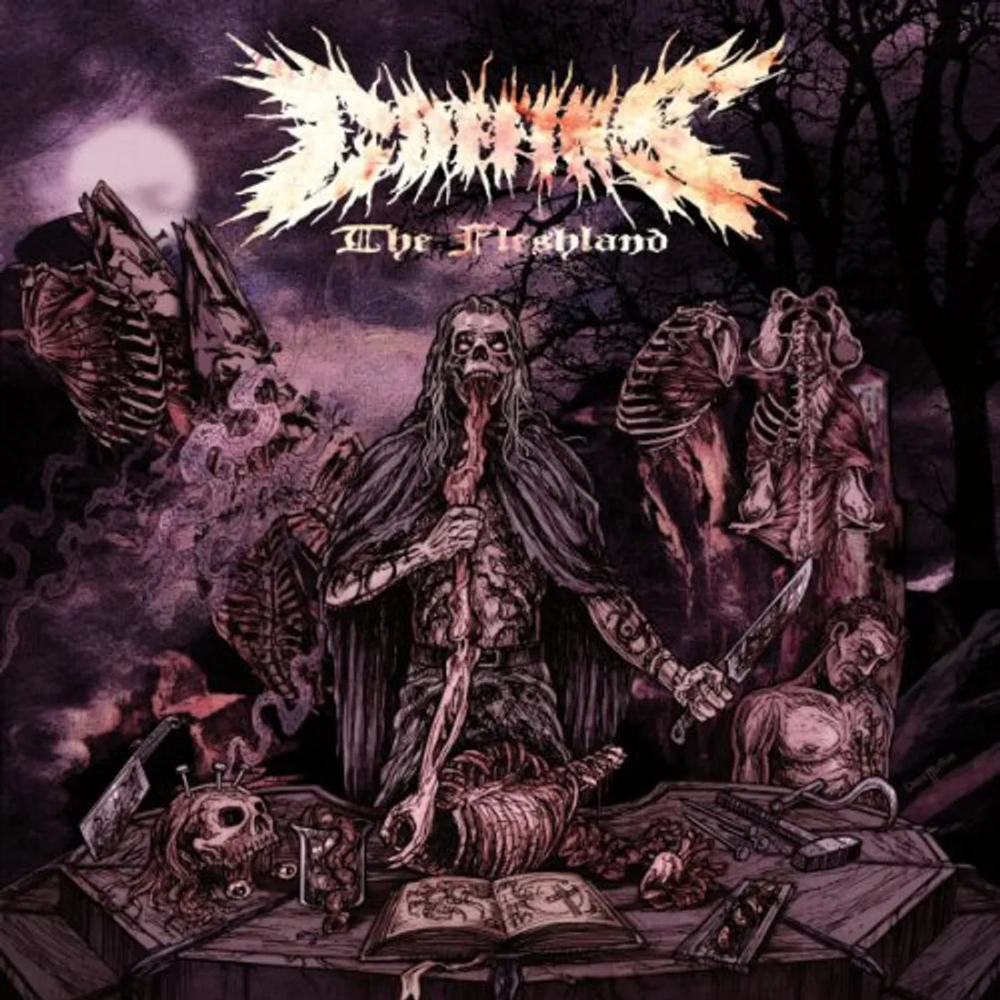 Coffins FLESHLAND Vinyl Record