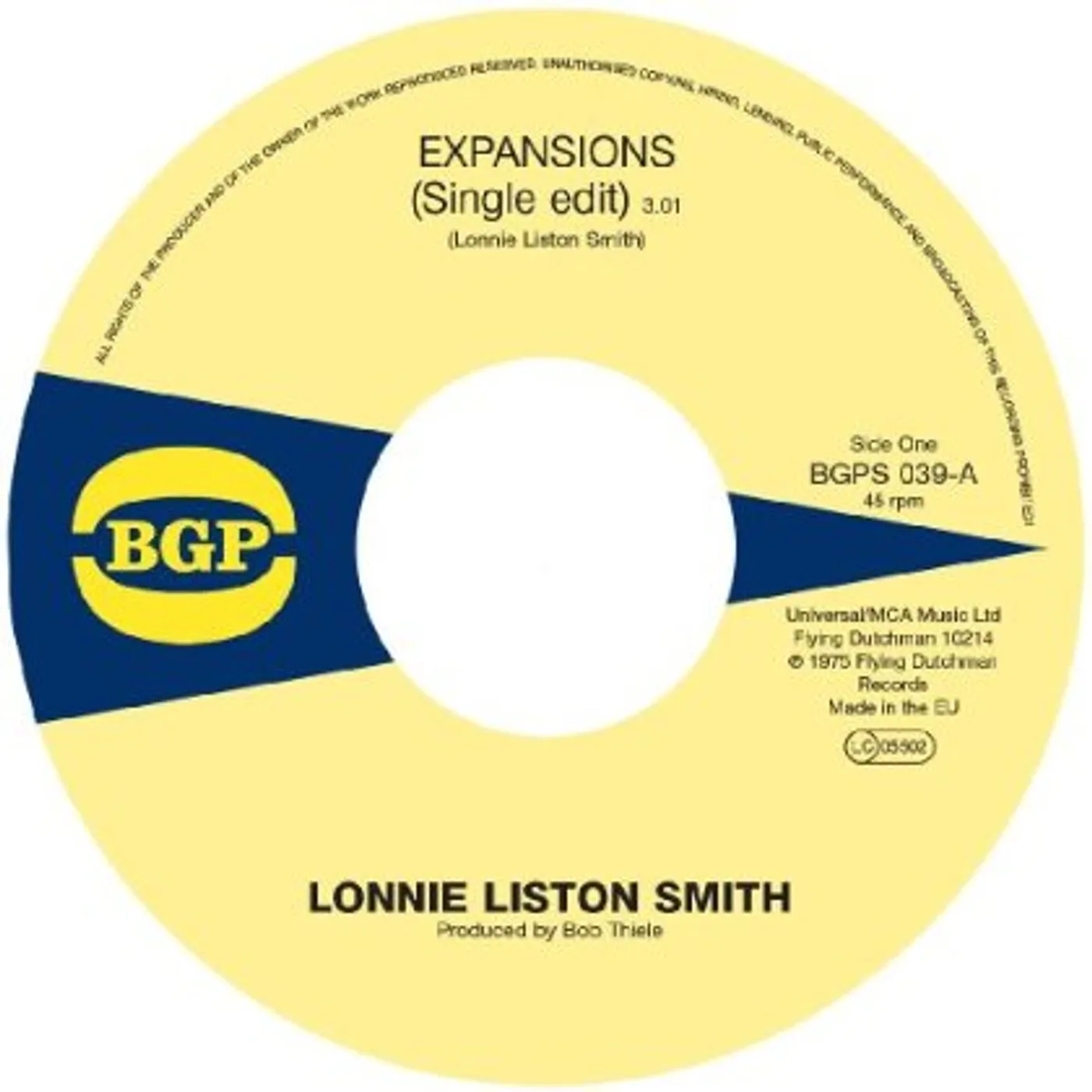 Lonnie Liston Smith Expansions / A Chance For Peace Vinyl Record