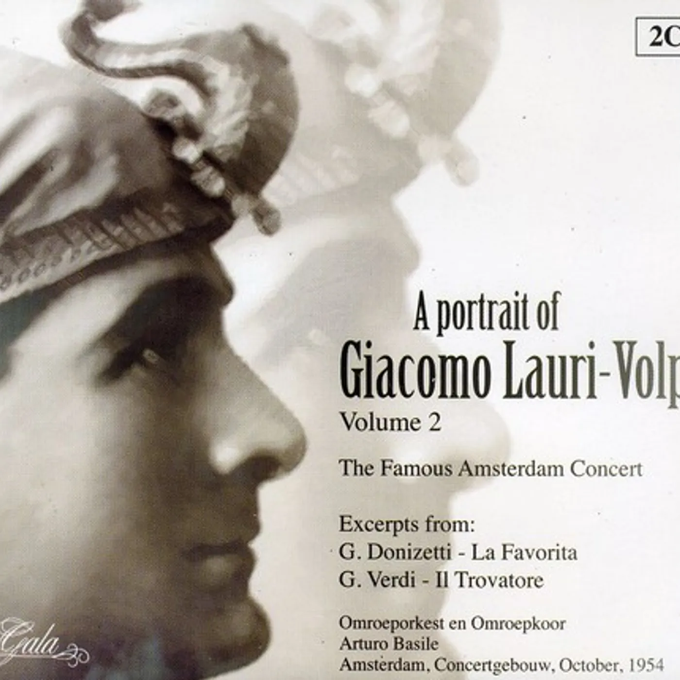 Giacomo Lauri-Volpi PORTRAIT OF 2 CD