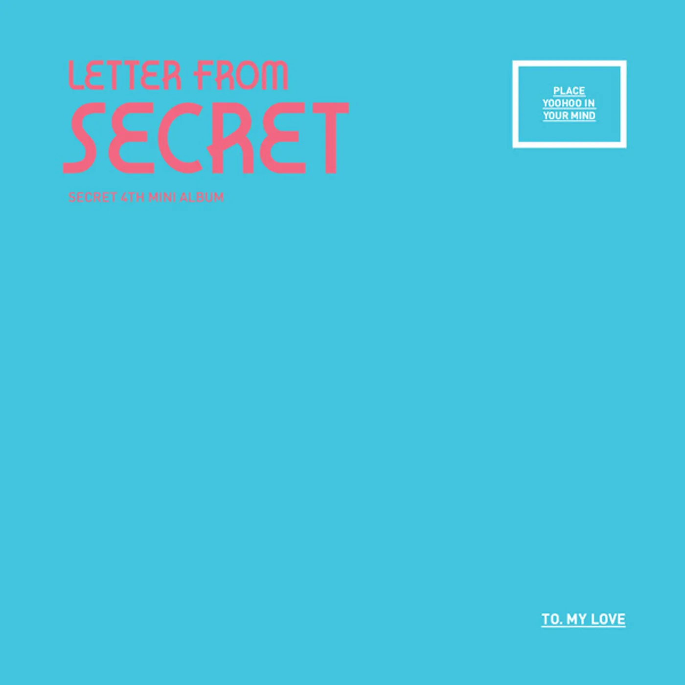 LETTER FROM SECRET CD
