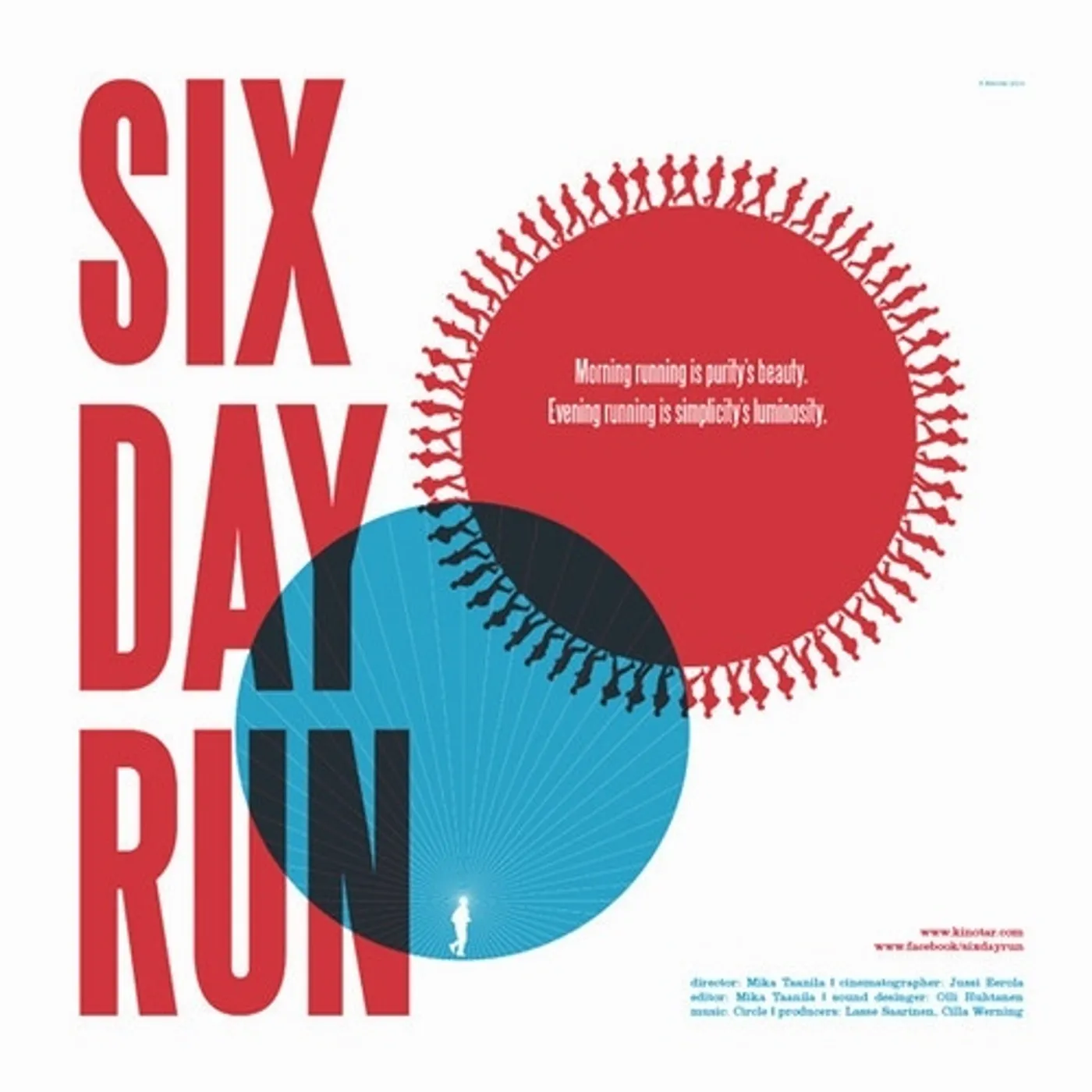 Circle SIX DAY RUN Vinyl Record