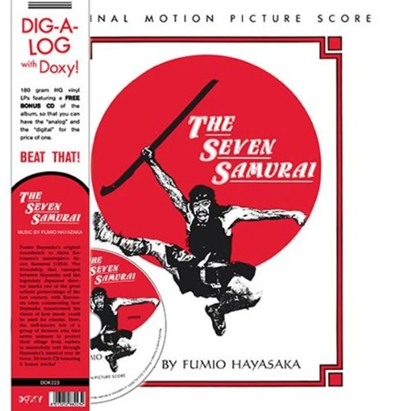 Fumio Hayasaka SEVEN SAMURAI (BONUS CD) (Vinyl)
