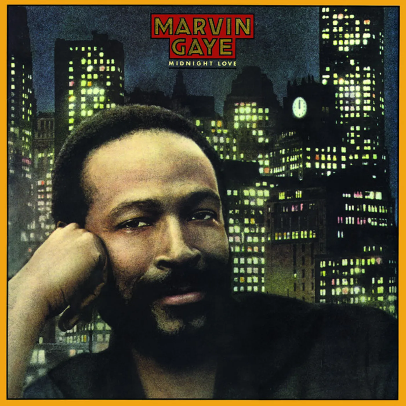 Marvin Gaye Midnight Love Vinyl Record