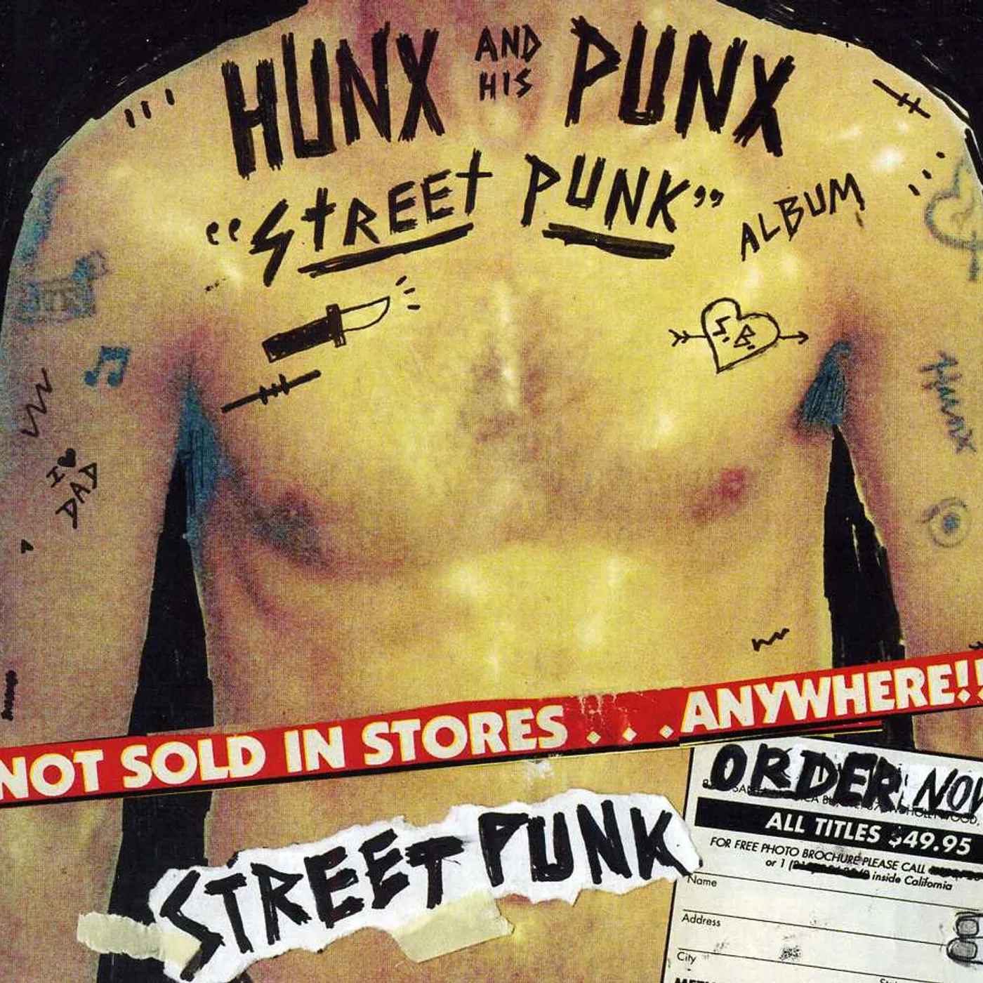 Hunx & His Punx STREET PUNK CD
