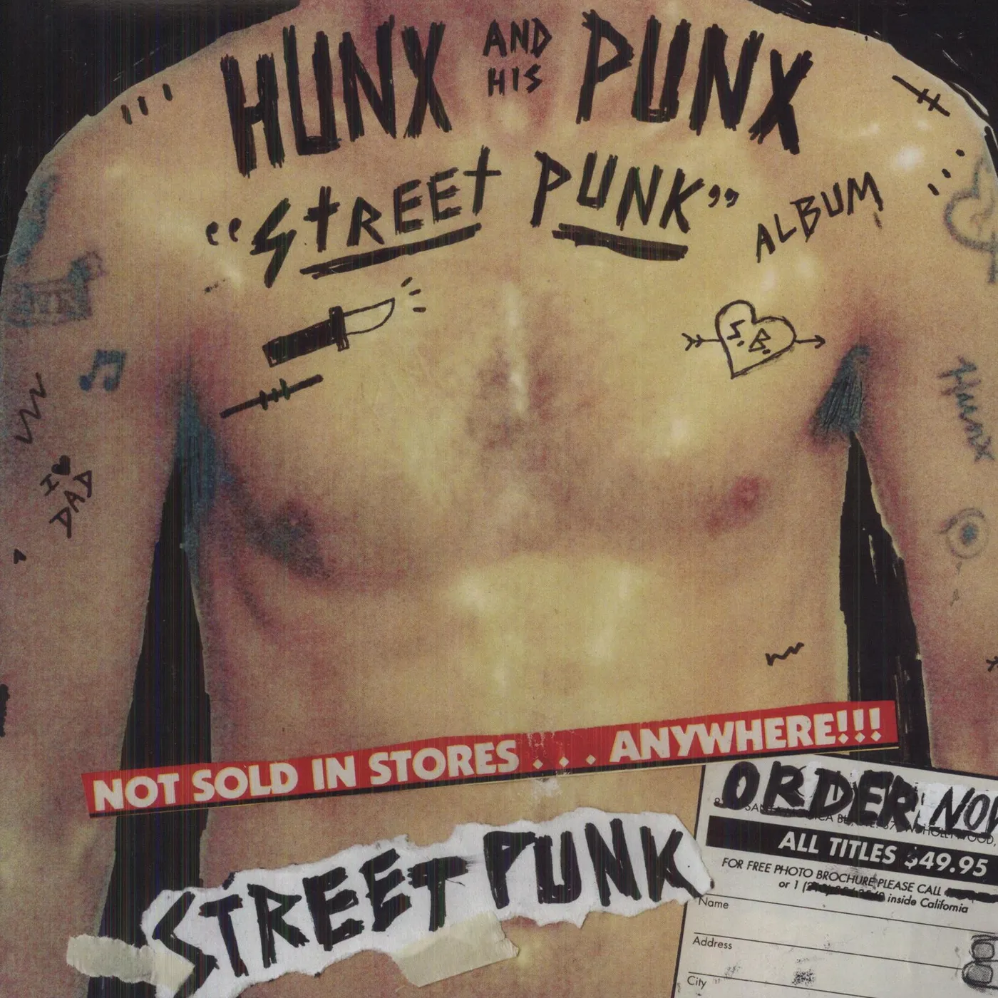 Hunx & His Punx Street Punk Vinyl Record