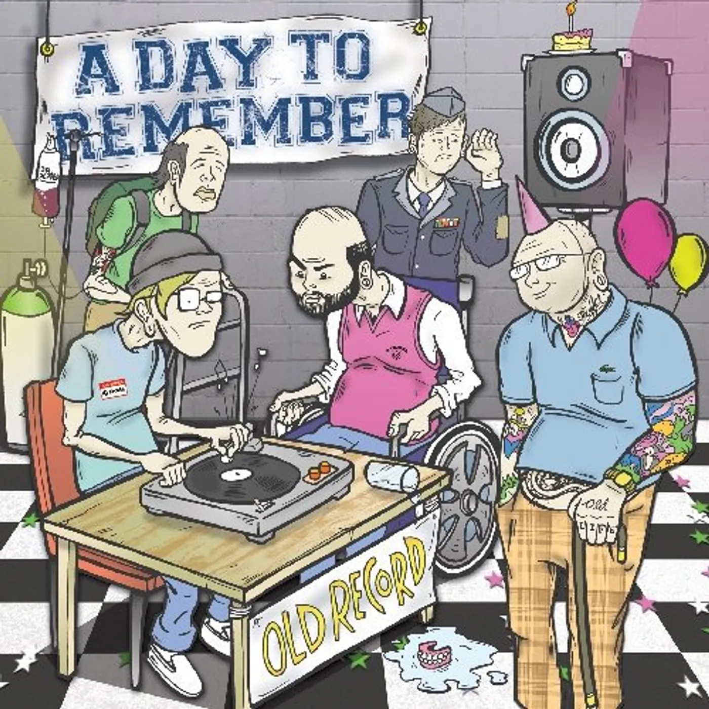A Day To Remember Old Record Vinyl Record