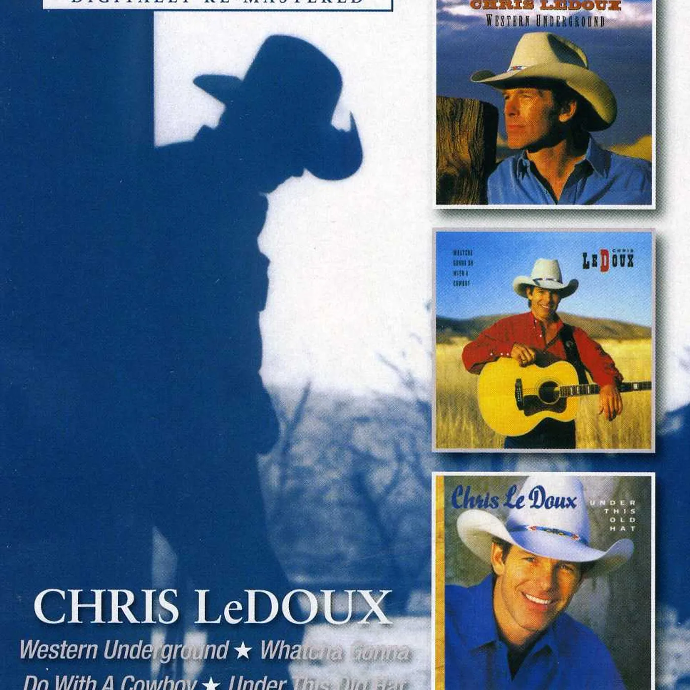 Chris LeDoux WESTERN UNDERGROUND / WHATCHA GONNA DO WITH COWBOY CD