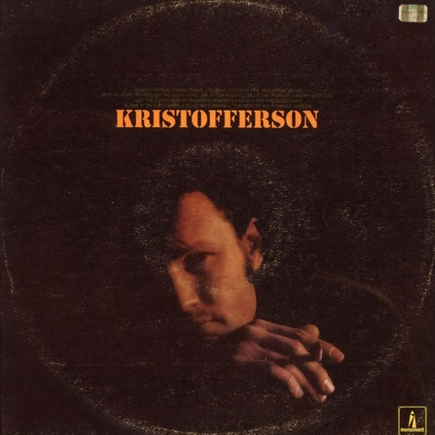 Kris Kristofferson Kristofferson Vinyl Record