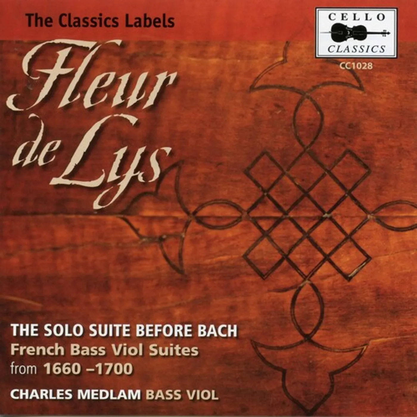 Charles Medlam SOLO SUITE BEFORE BACH CD
