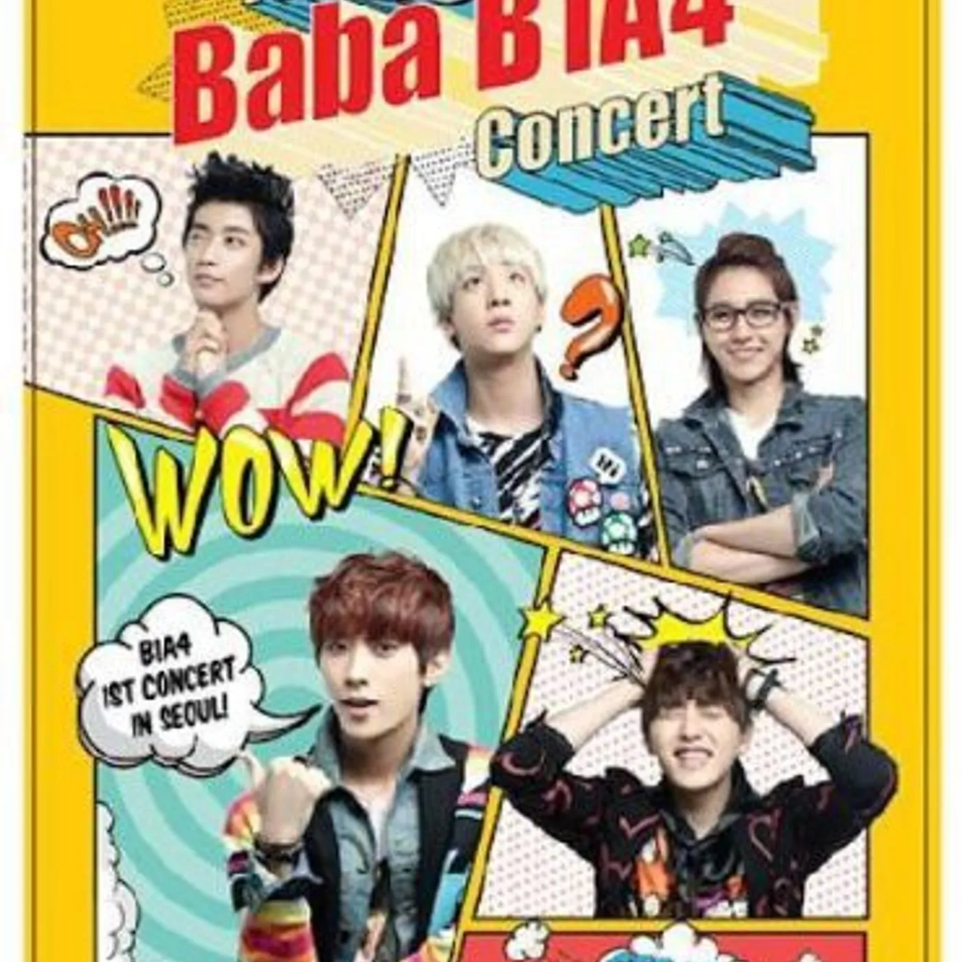 B1A4 FIRST LIVE CONCERT IN SEOUL DVD