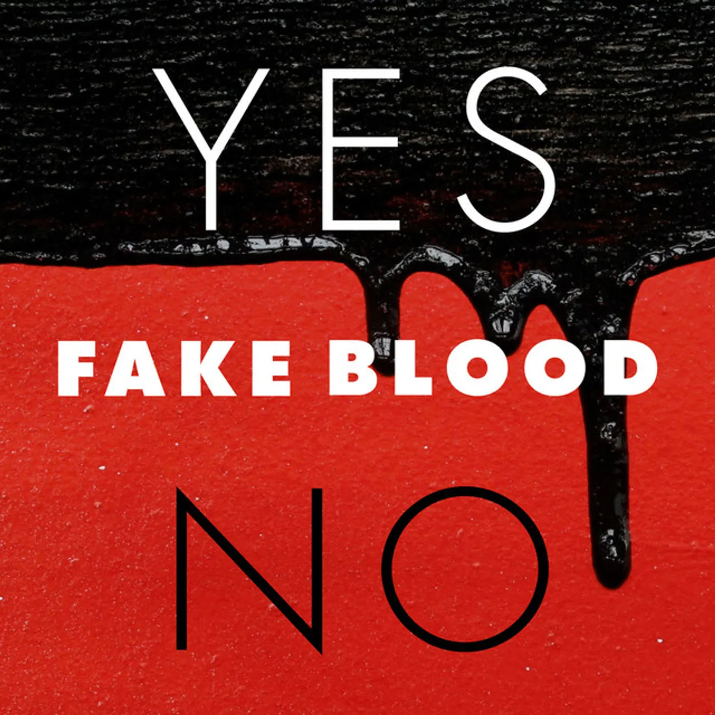 Fake Blood Yes / No Vinyl Record