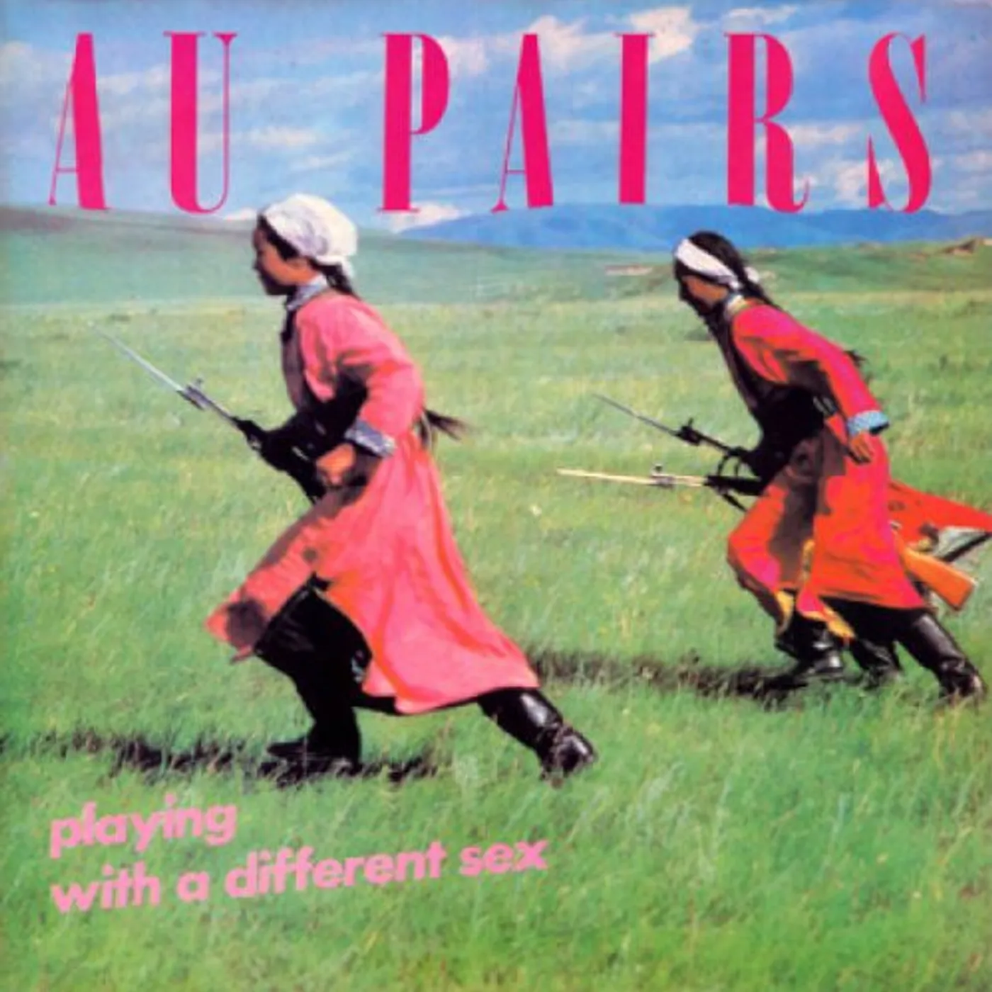 Au Pairs PLAYING WITH A DIFFERENT SEX Vinyl Record - Limited Edition, Colored Vinyl