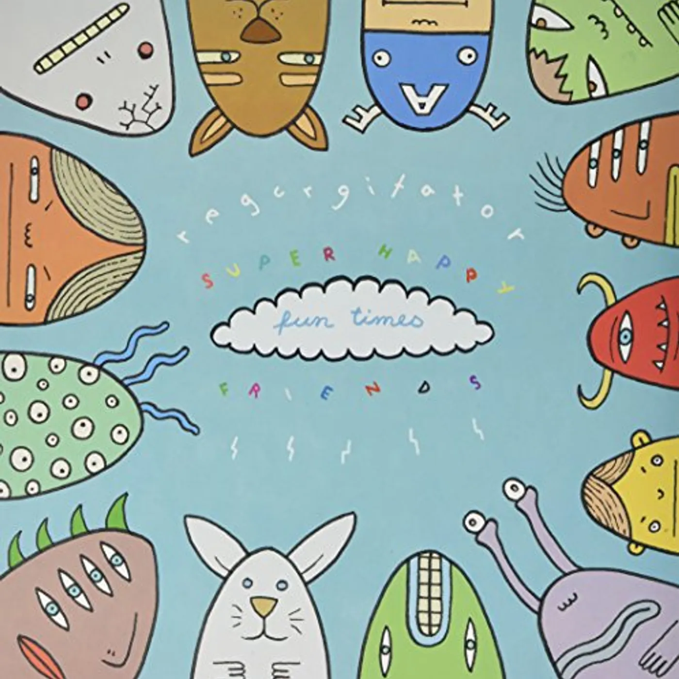 Regurgitator SUPERHAPPYFUNTIMEFRIENDS Vinyl Record