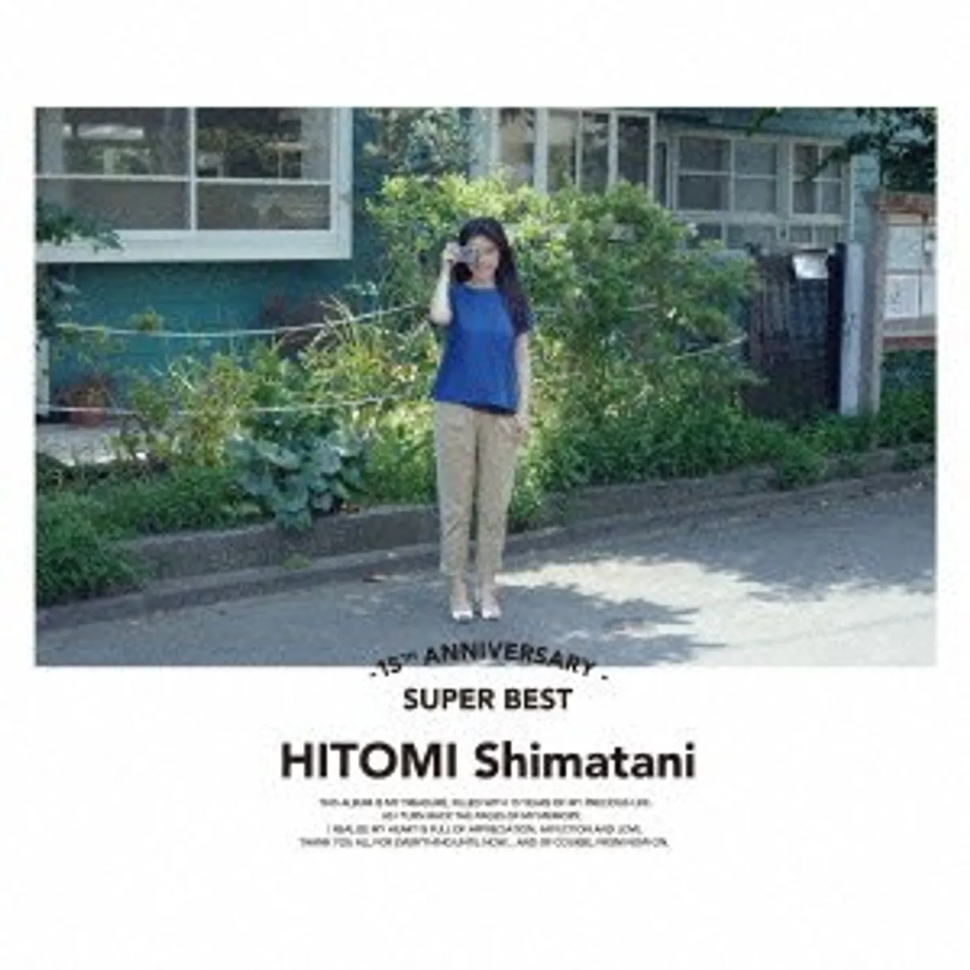 Hitomi Shimatani 15TH ANNIVERSARY SUPER BEST CD