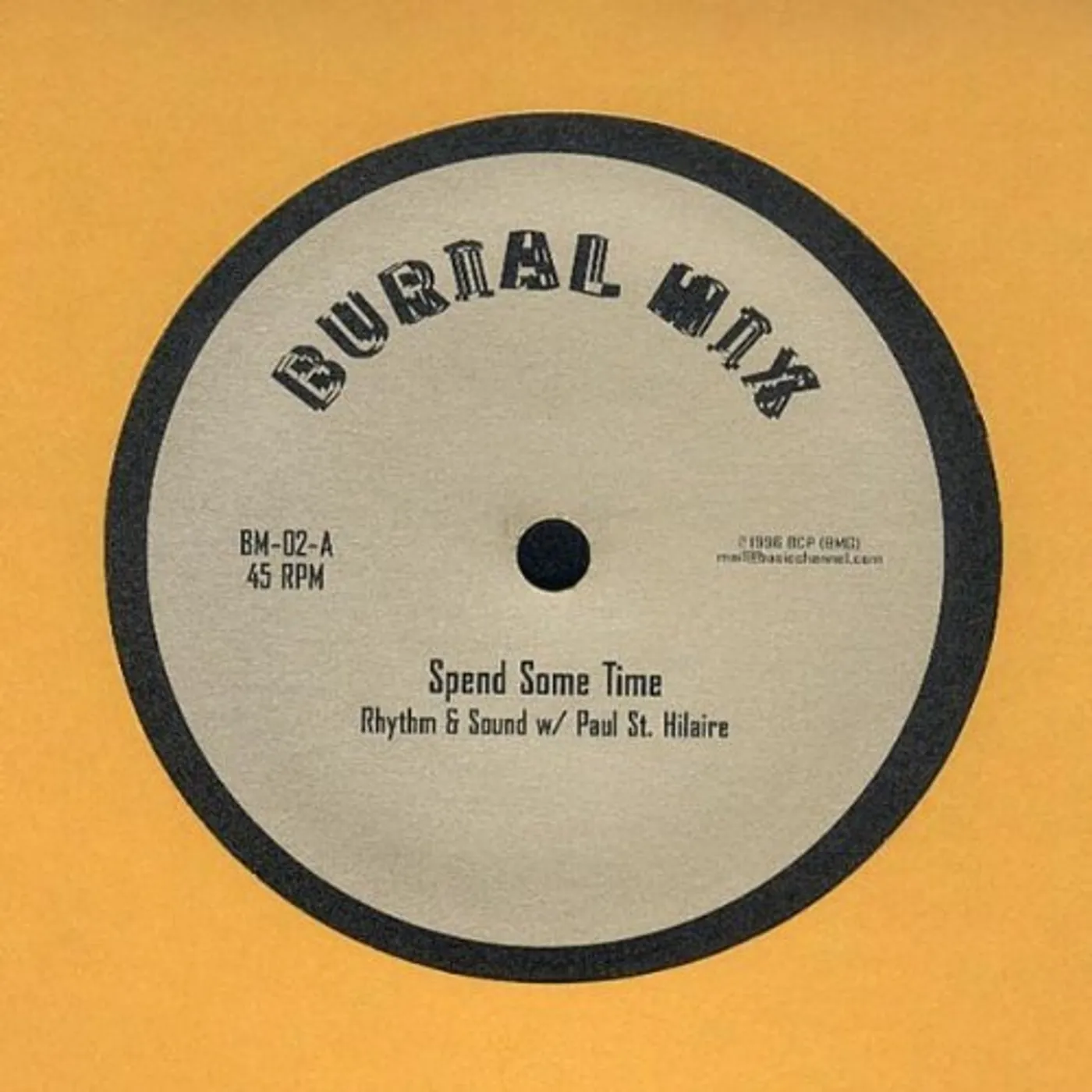 Rhythm & Sound Spend Some Time Vinyl Record