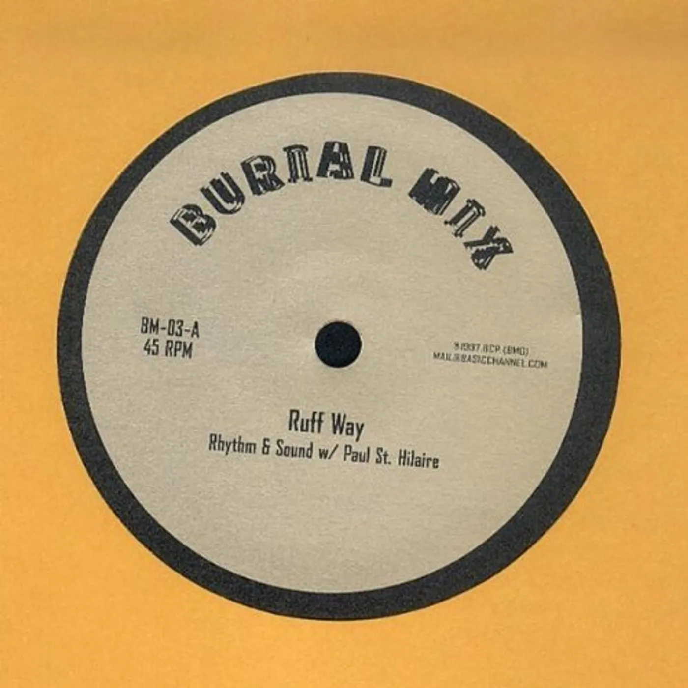 Rhythm & Sound Ruff Way Vinyl Record