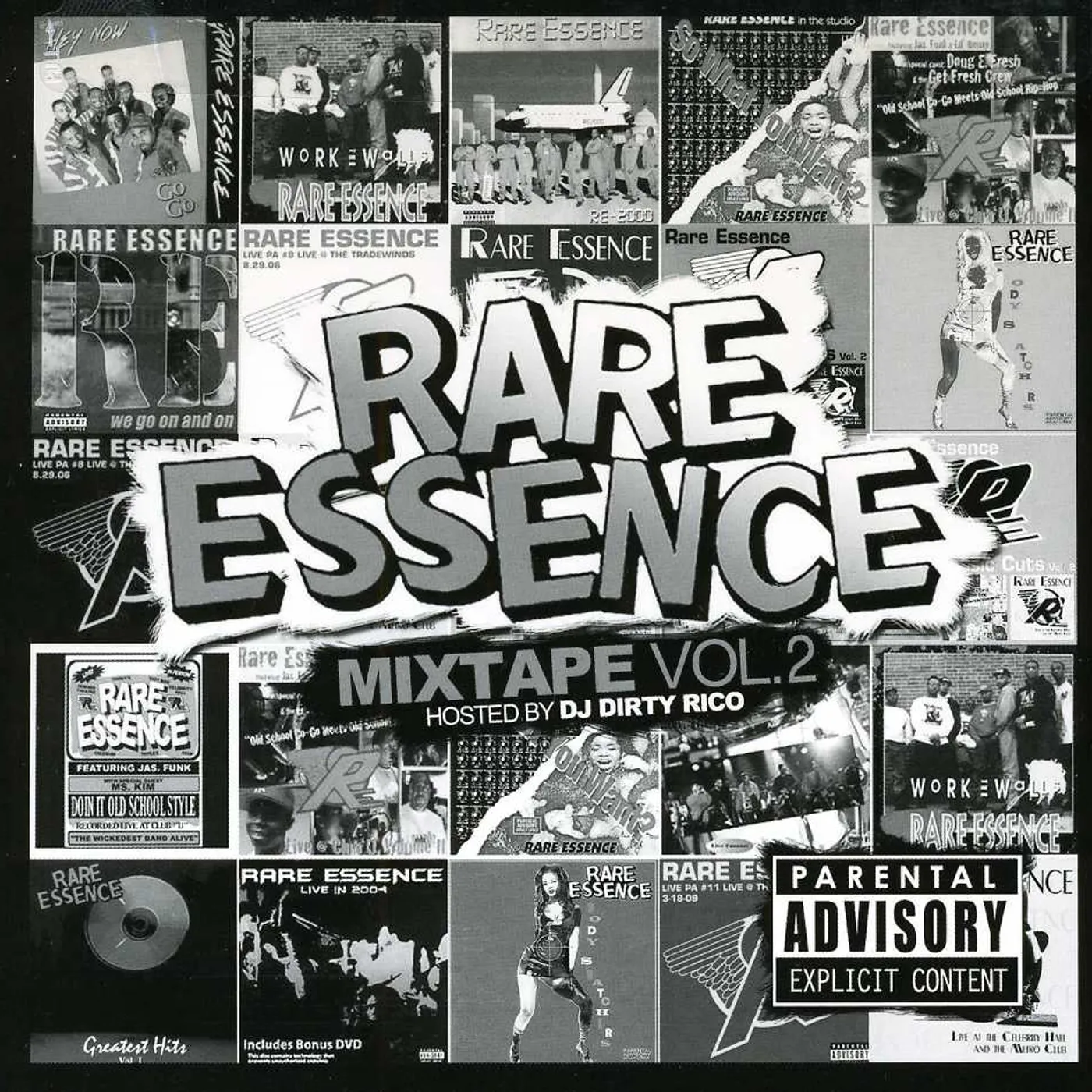 Rare Essence MIXTAPE 2 HOSTED BY DJ DIRTY RICO CD