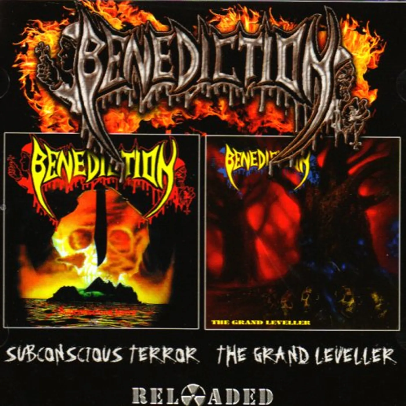 Benediction SUBCONCIOUS TERROR / THE GRAND LEVELLER CD