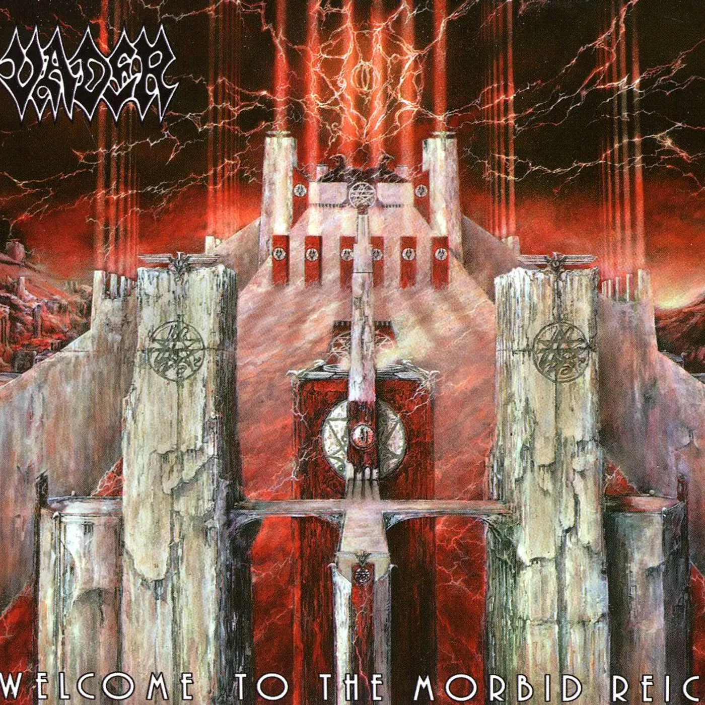 Vader WELCOME TO THE MORBID REICH CD