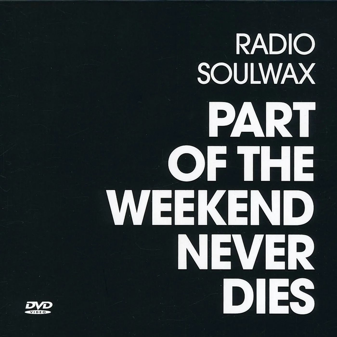 Soulwax PART OF THE WEEKEND NEVER DIES CD