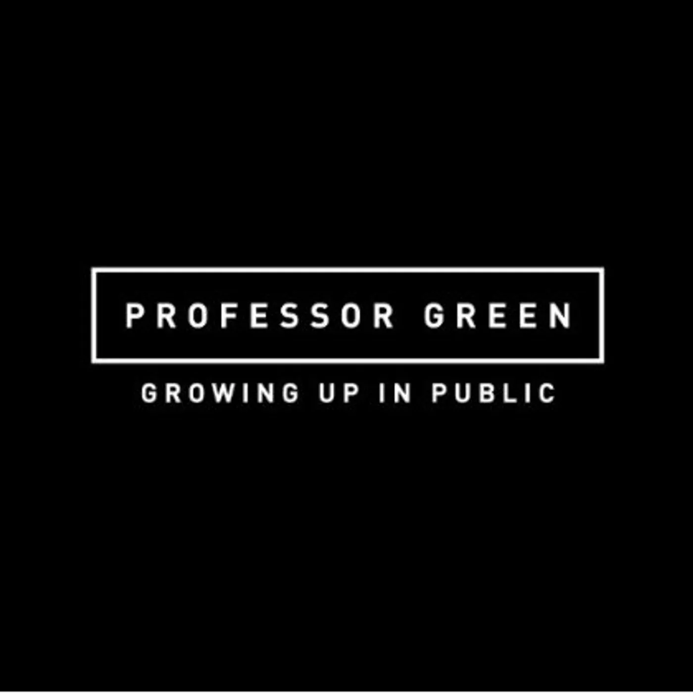 Professor Green GROWING UP IN PUBLIC CD