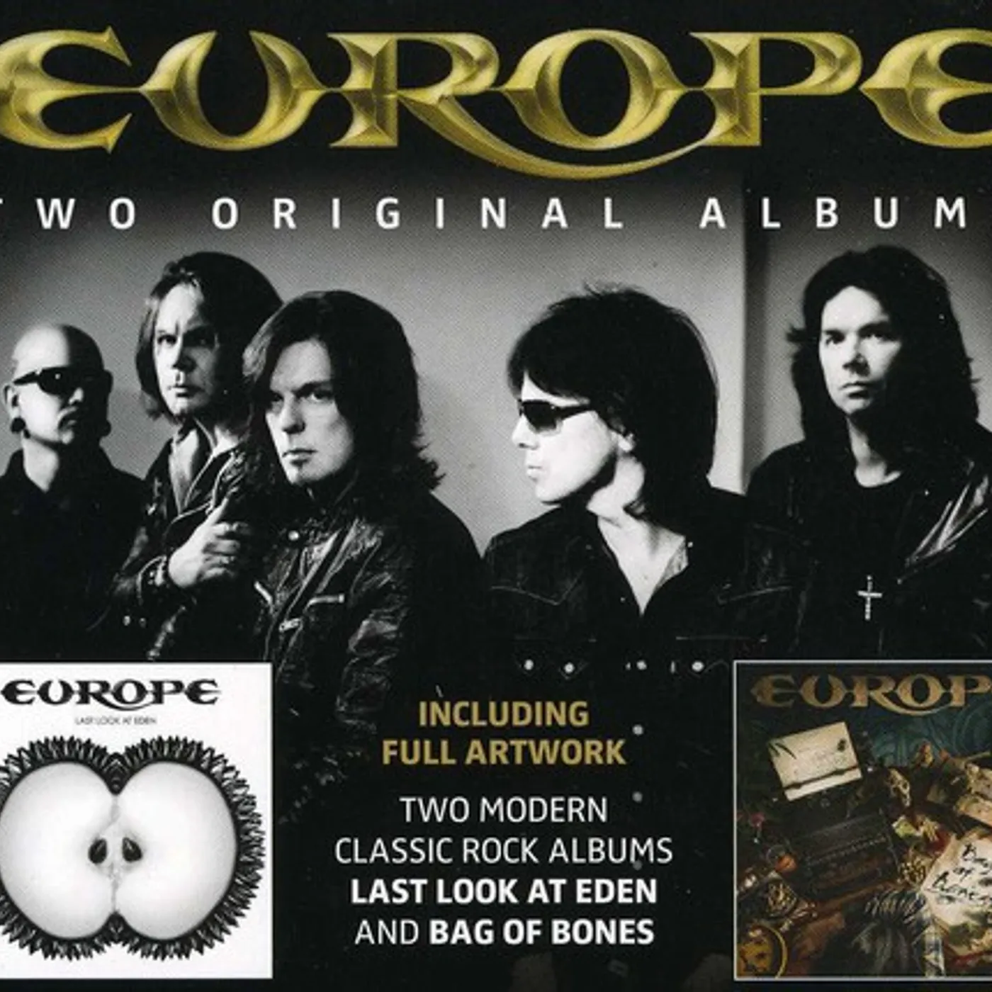 Europe LAST LOOK AT EDEN & BAG OF BONES CD