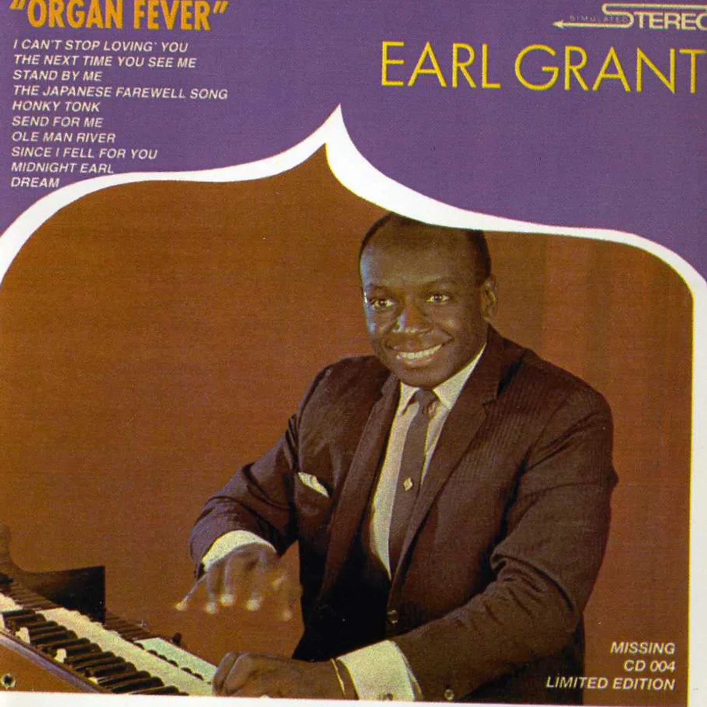 Earl Grant ORGAN FEVER CD