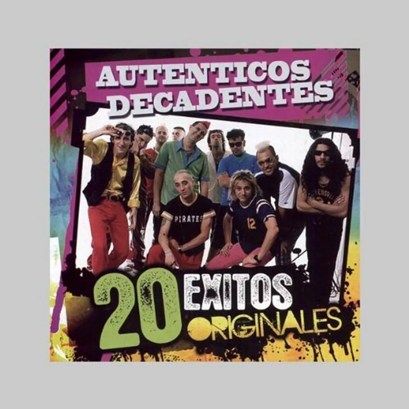Los Auténticos Decadentes 20 EXITOS ORIGINALES CD