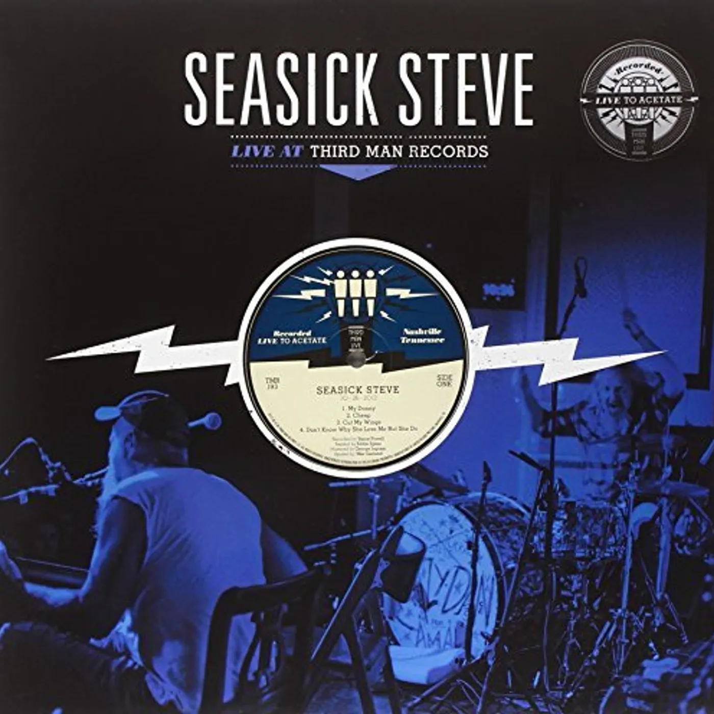 Seasick Steve LIVE AT THIRD MAN RECORDS 10-26-2012 Vinyl Record