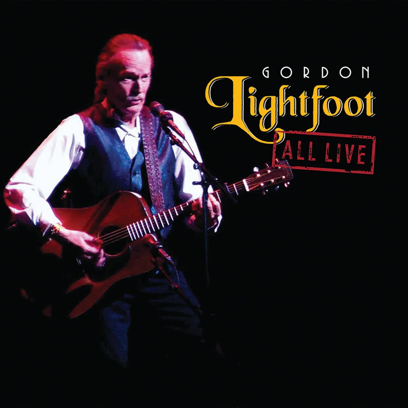 Gordon Lightfoot All Live Vinyl Record