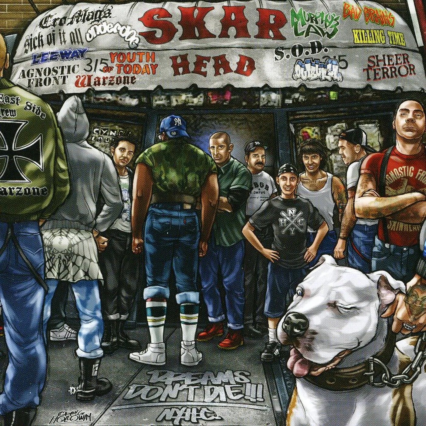 Skarhead DREAMS DON'T DIE CD