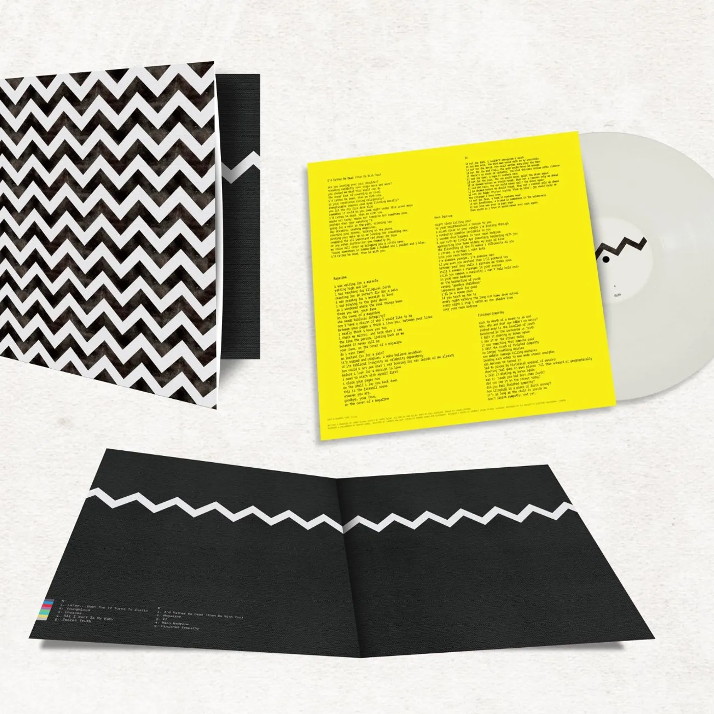 Glasvegas LATER WHEN THE TV TURNS TO STATIC Vinyl Record