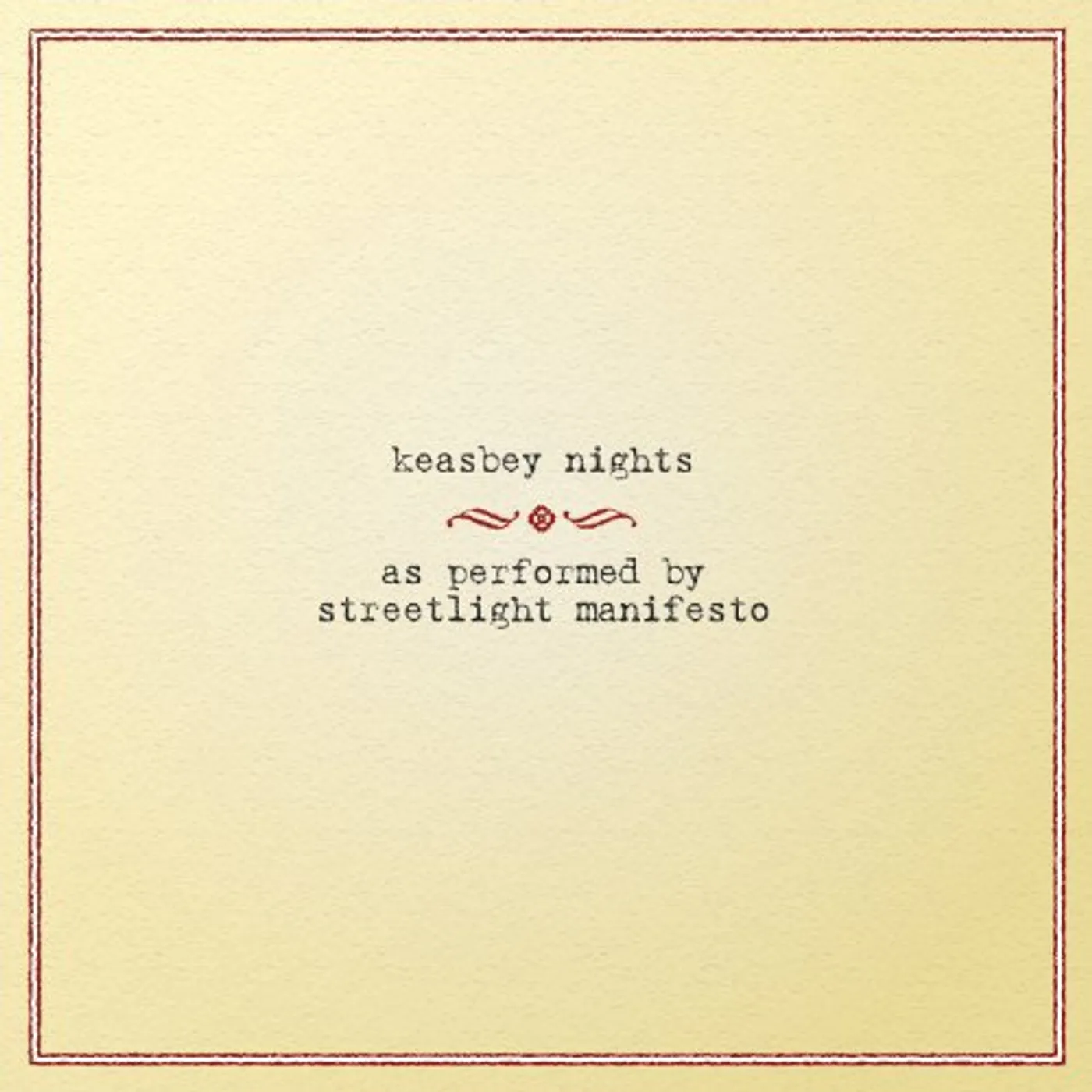 Streetlight Manifesto Keasbey Nights Vinyl Record