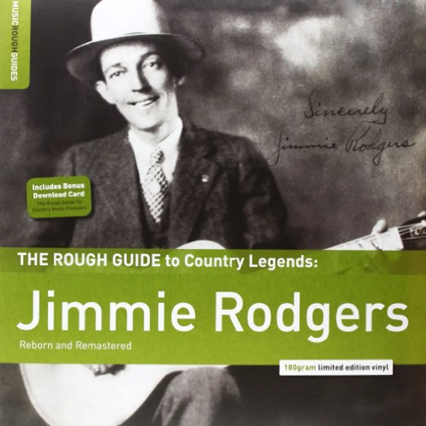 Rough Guide To Jimmie Rodgers Vinyl Record