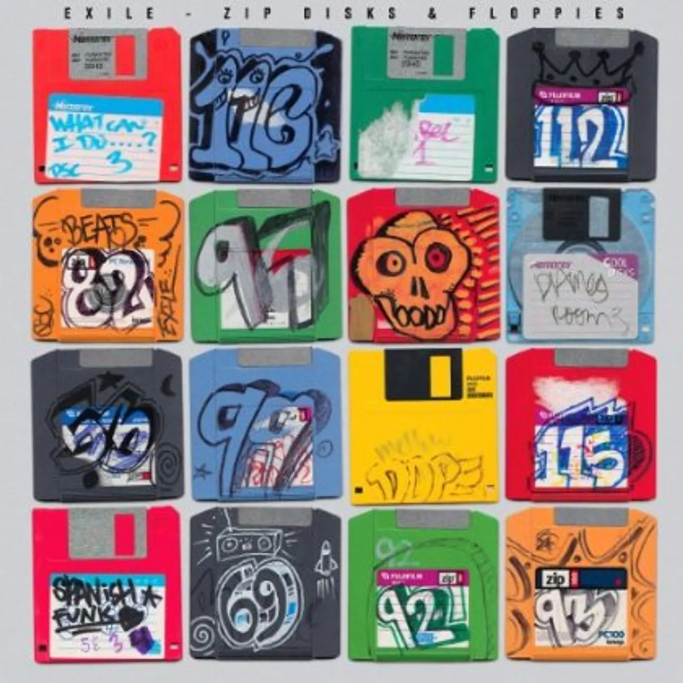 Exile ZIP DISKS & FLOPPIES CD