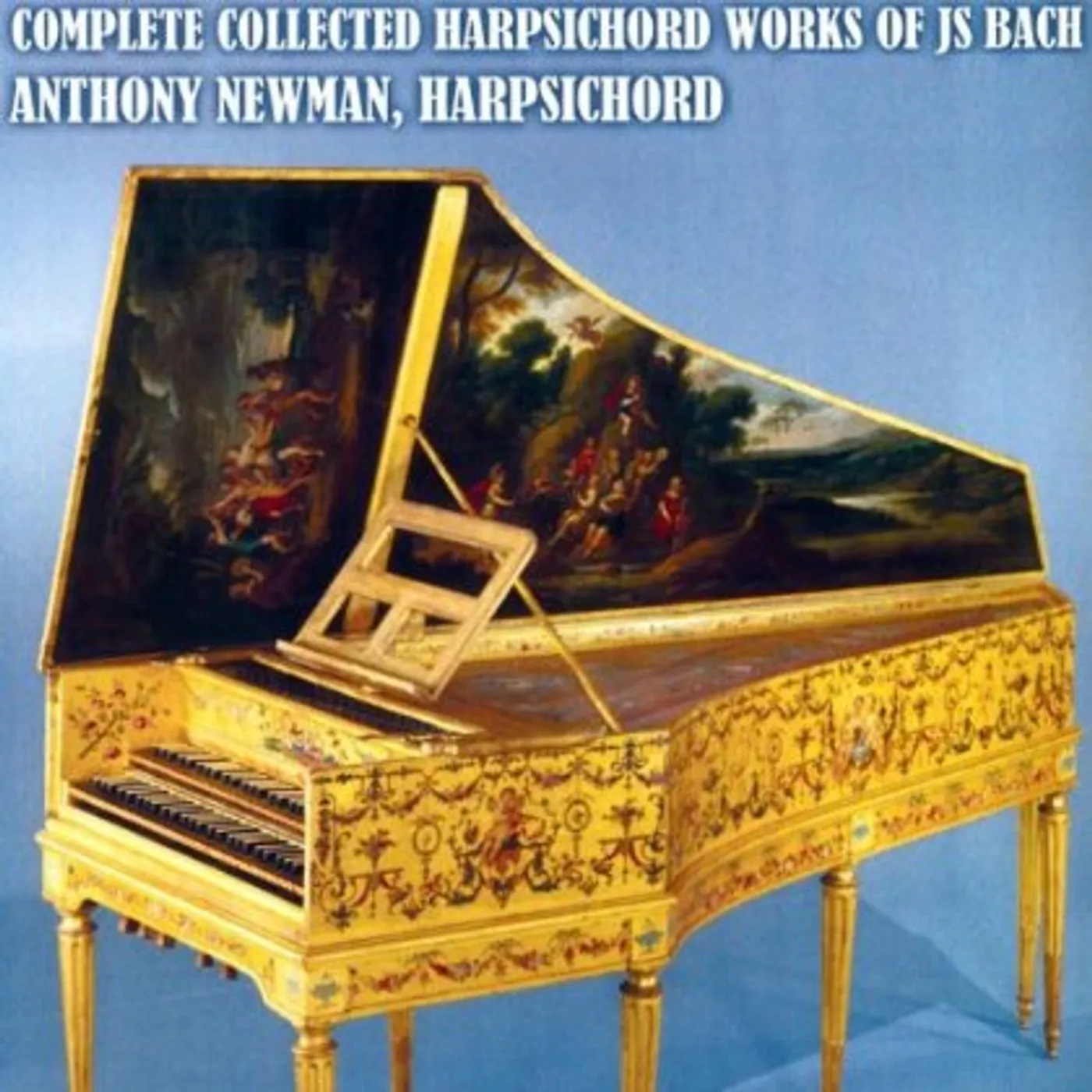 Anthony Newman COMPLETE COLLECTED HARPSICHORD WORKS J.S. BACH CD