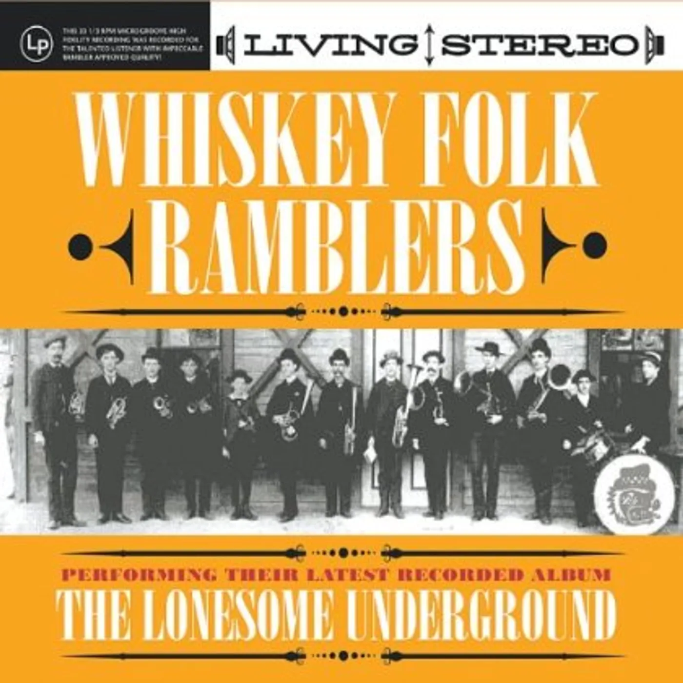 Whiskey Folk Ramblers LONESOME UNDERGROUND CD