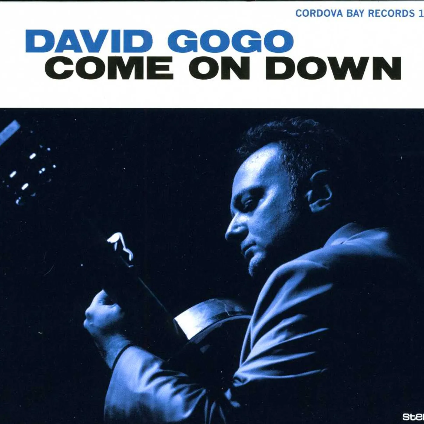 David Gogo COME ON DOWN CD