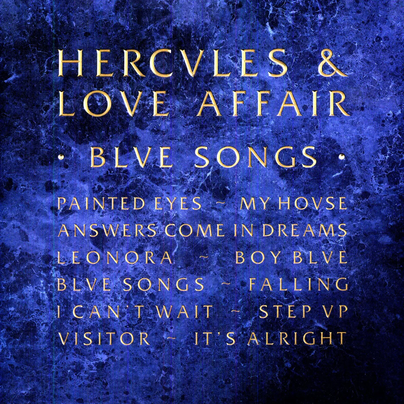 Hercules & Love Affair Blue Songs Vinyl Record