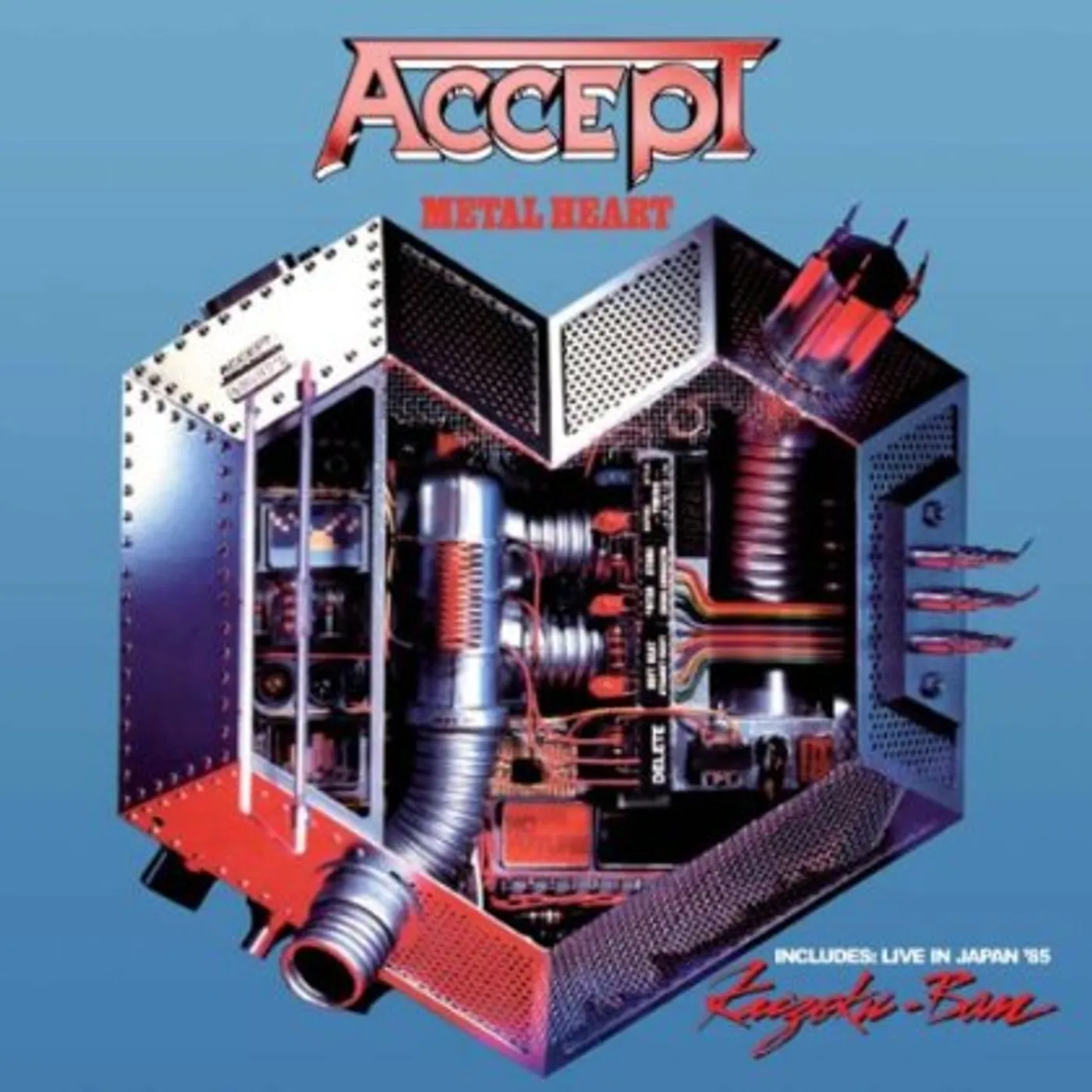 Accept METAL HEART / KAIZOKU-BAN: LIVE IN JAPAN CD
