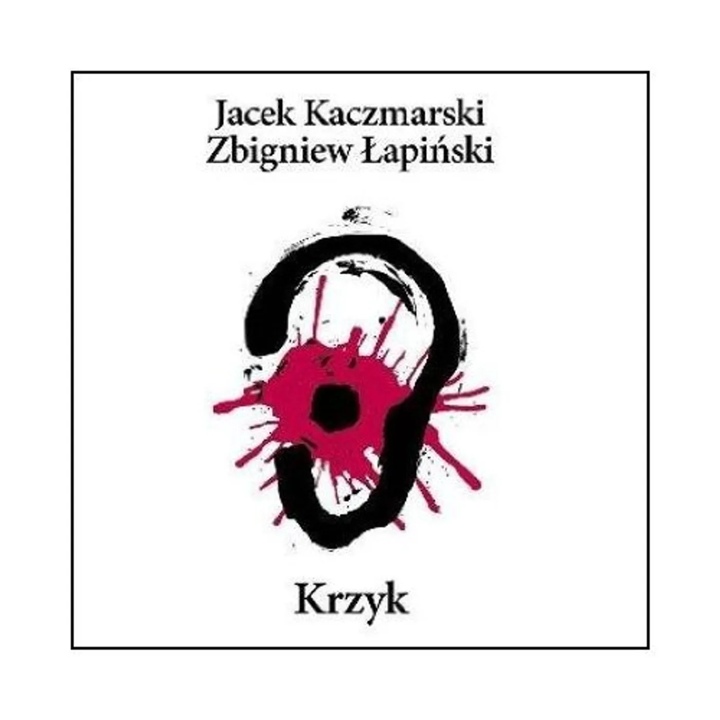 Jacek Kaczmarski / Zbigniew Lapinski KRZYK CD