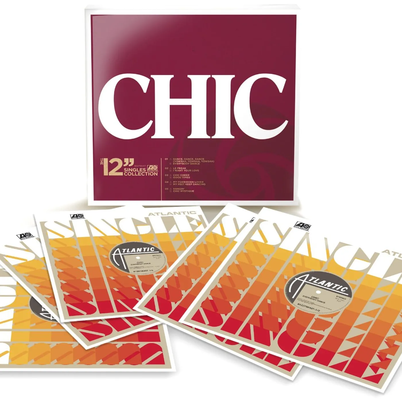 CHIC 12 SINGLES COLLECTION Vinyl Record Box Set